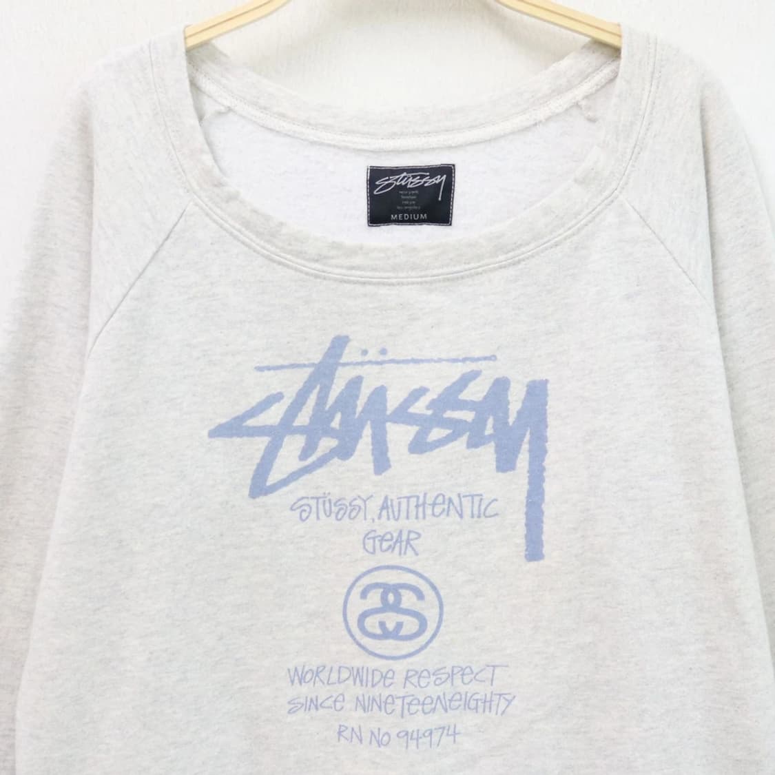STUSSY 스투시 크롭 맨투맨 69638 상품이미지3