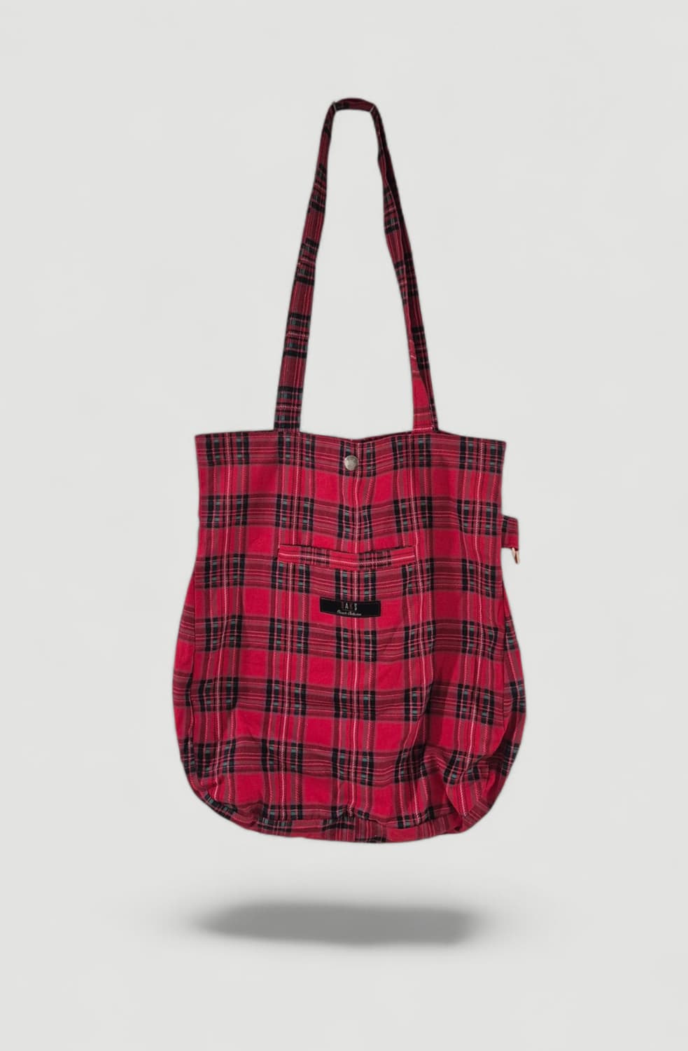 닥스 빈티지 체크 코튼숄더백 가방 상품이미지1