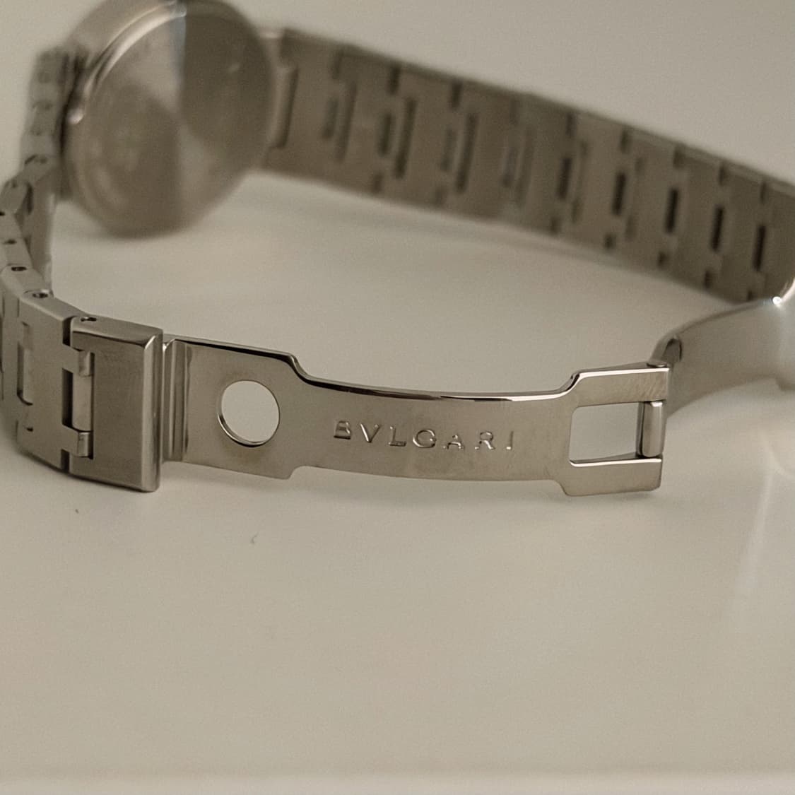 빈티지 불가리 다이아 화이트 자개 시계  상품이미지9