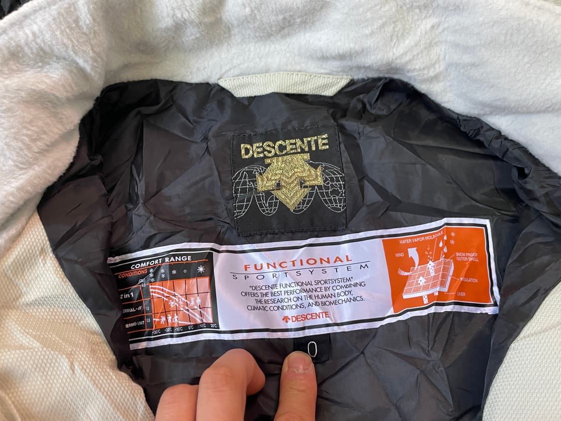 데상트 카빙 레이싱 자켓 J03250 상품이미지6