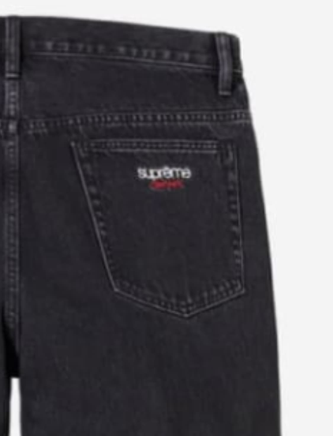 Supreme baggy 24ss 슈프림배기진 블랙 상품이미지2