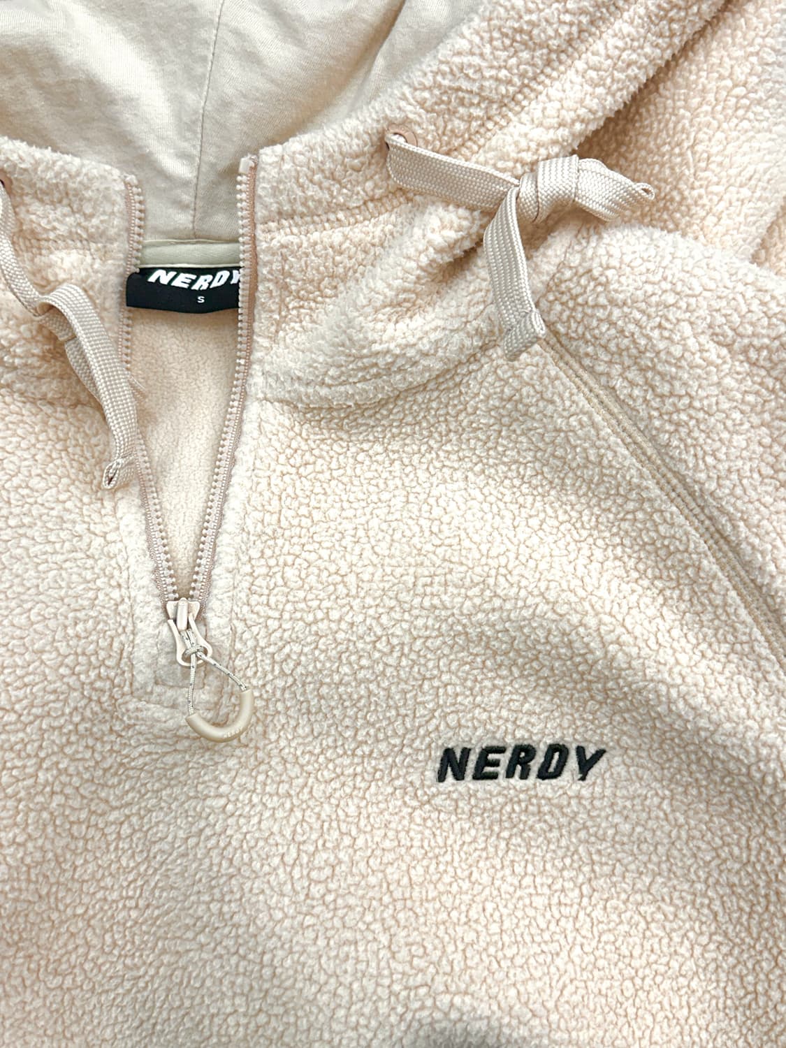 널디 후리스 원피스 S 상품이미지3