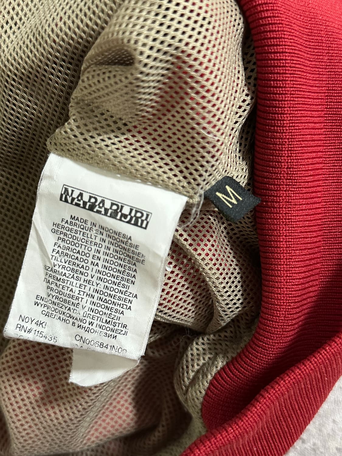 00s NAPAPIJRI GEOGRAPHIC JACKET 019 상품이미지5