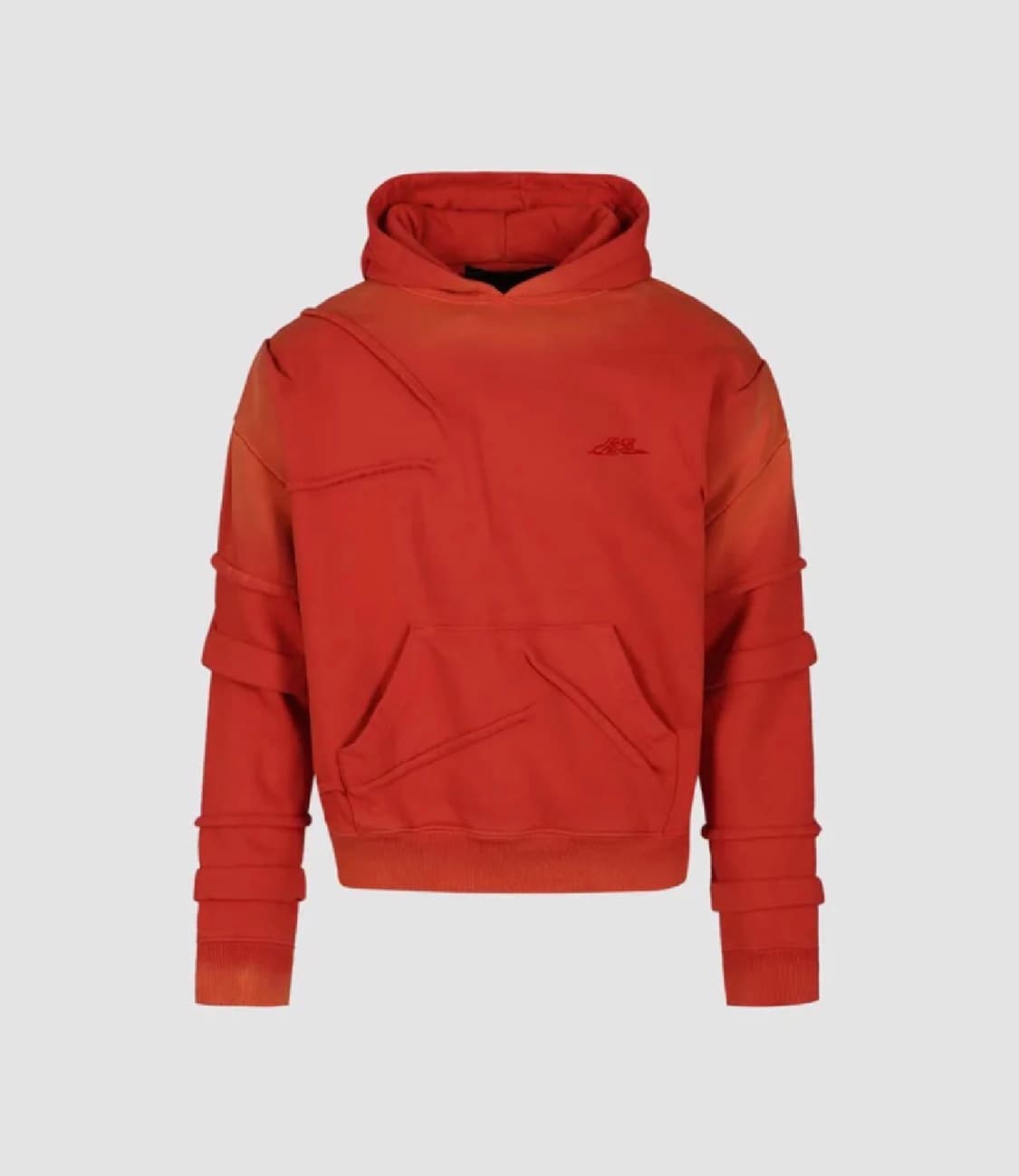 [앤더슨벨] 마드로 그라디언트 후드 탠저린 (2XL) 상품이미지2