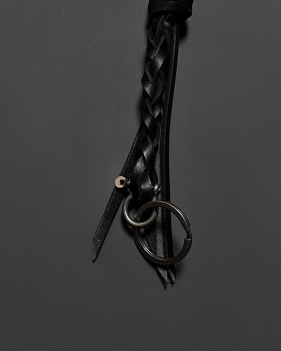 레더 테슬 키링 (2color) 상품이미지4