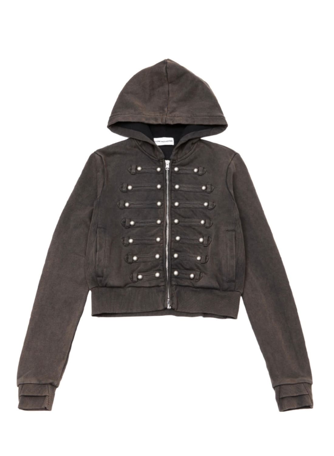 스키즘인듀싱 나폴레옹 후드집업 HUSSAR ZIP HOODIE BLACK 상품이미지1