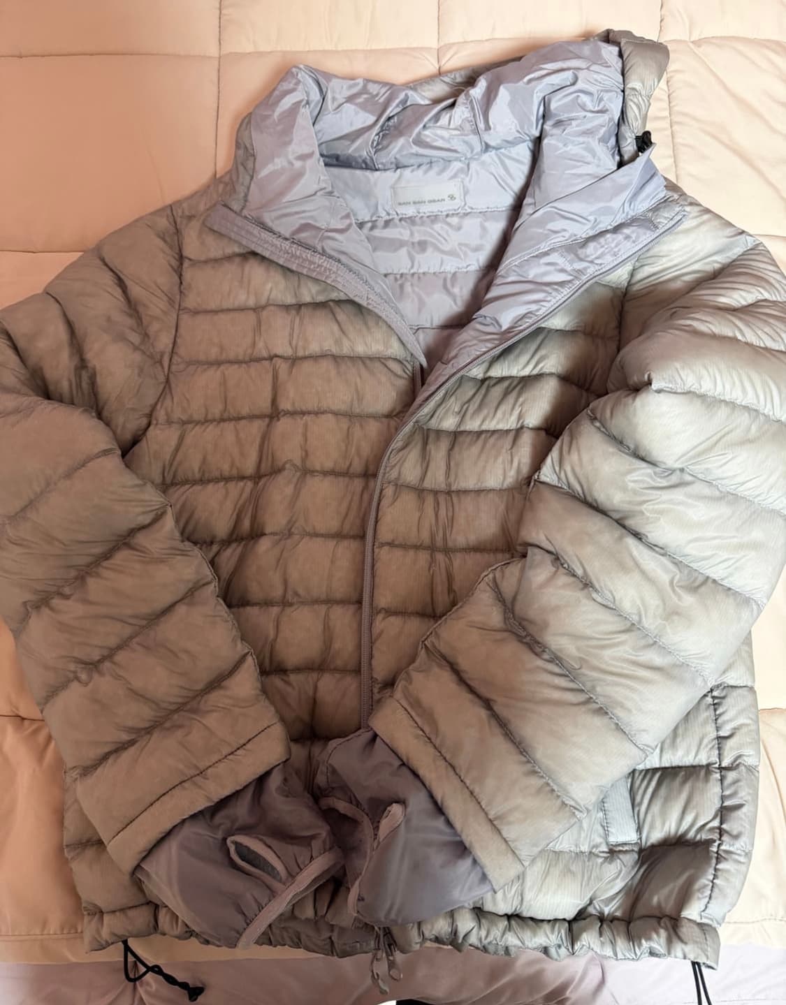 산산기어 서픽스 푸퍼 자켓 그레이 - 24FW 1 상품이미지2