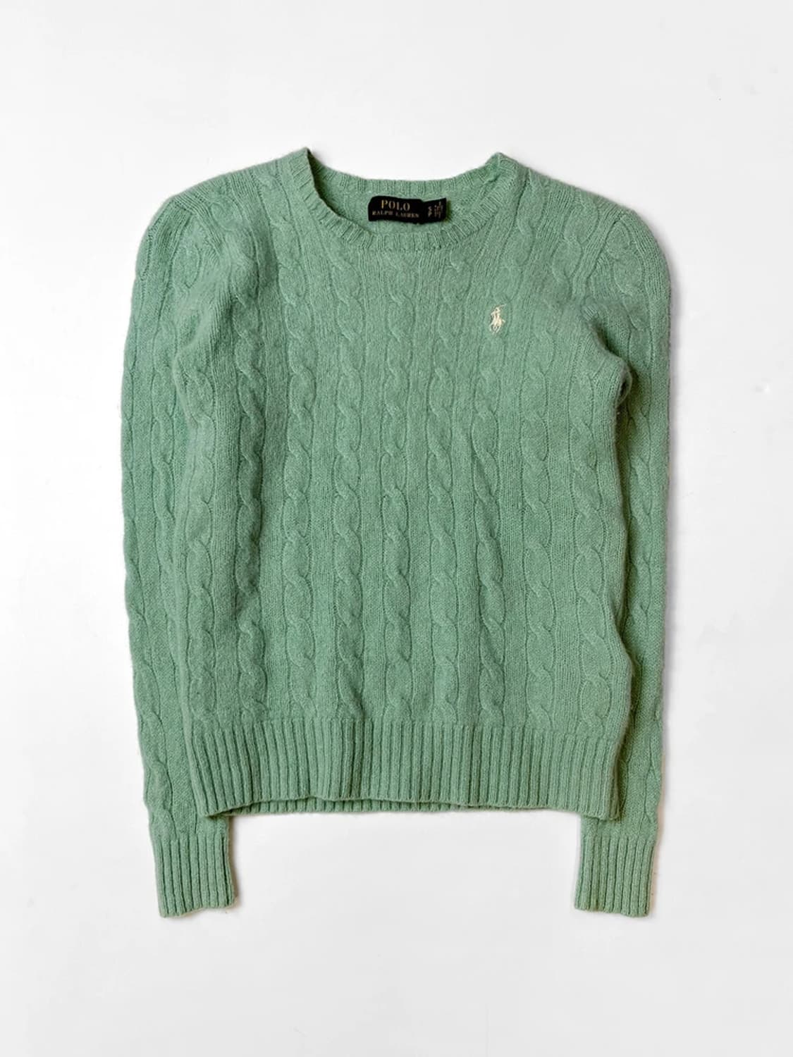 폴로 랄프로렌 캐시미어 울 꽈배기 니트 PN5380 상품이미지1