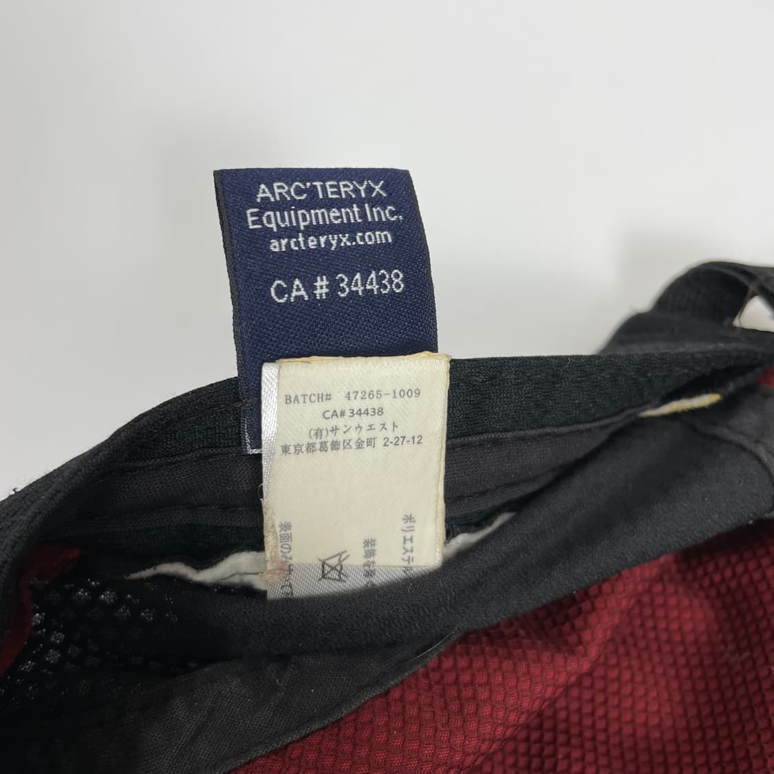 아크테릭스 로고 리플렉트 볼캡 모자 상품이미지9