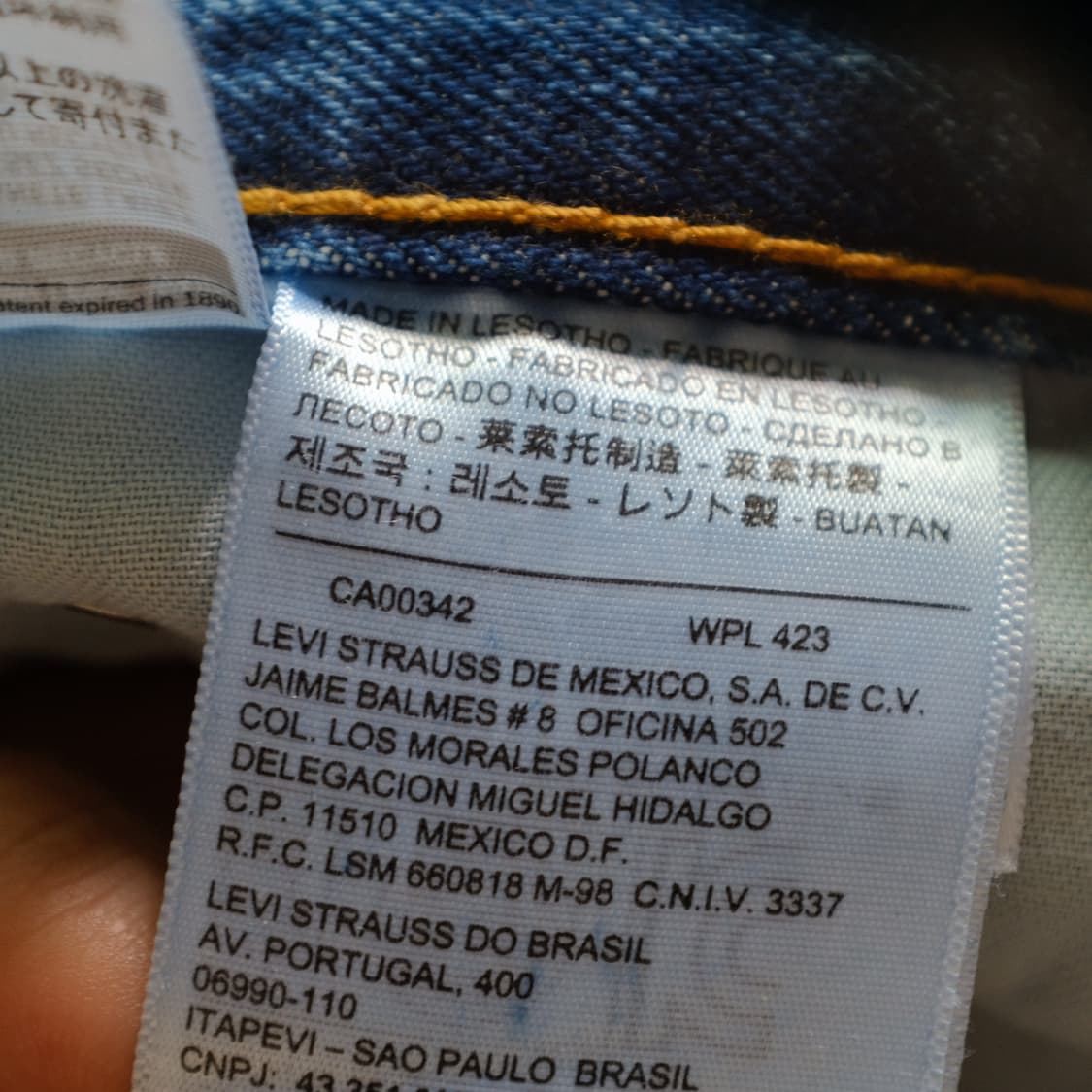 Levi’s 505 Denim 상품이미지5