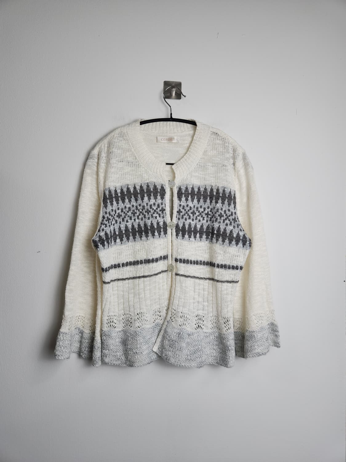 노르딕 물결 가디건 탑 상품이미지7