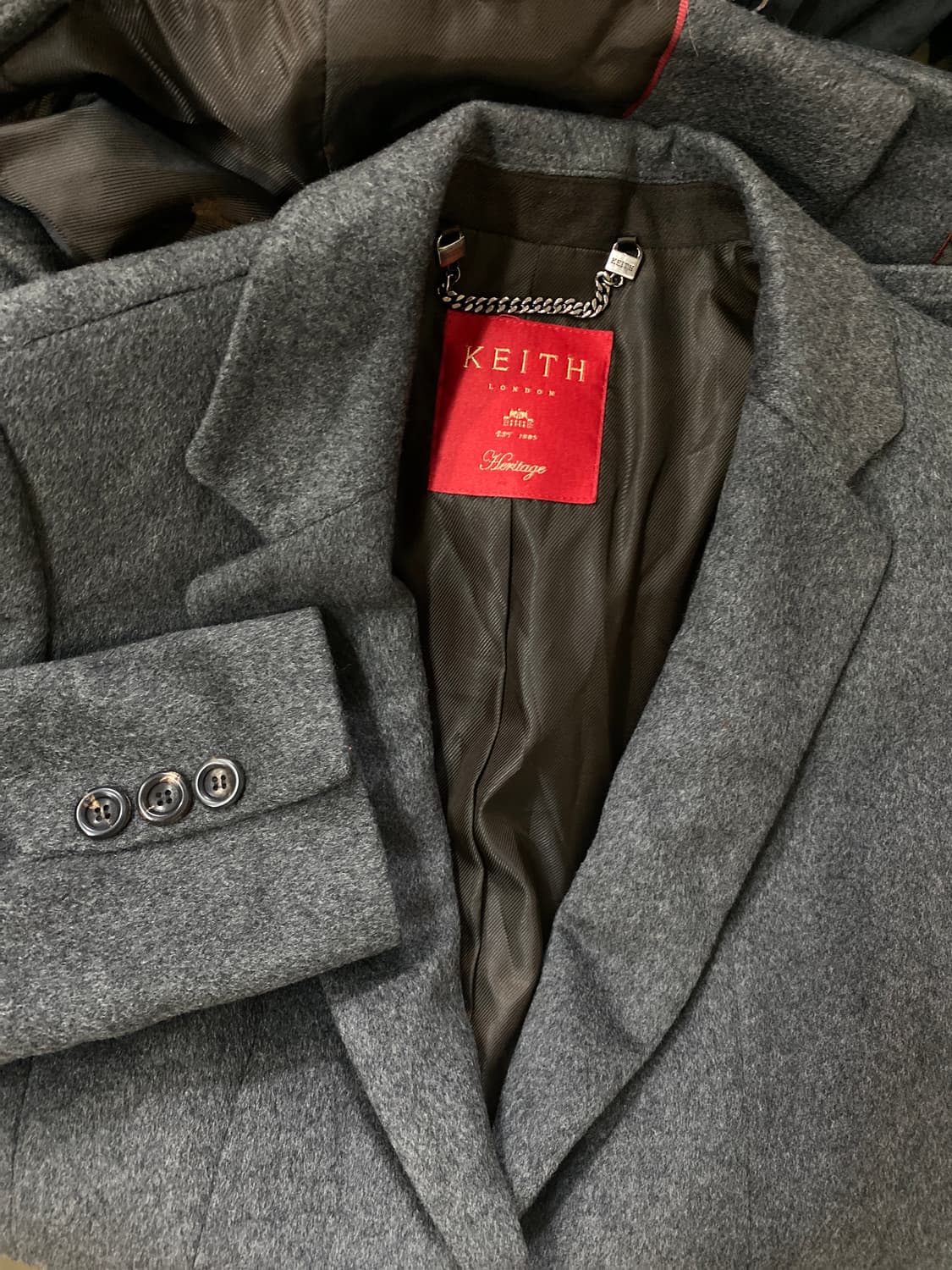 KEITH 캐시미어100% 코트 자켓 상품이미지6