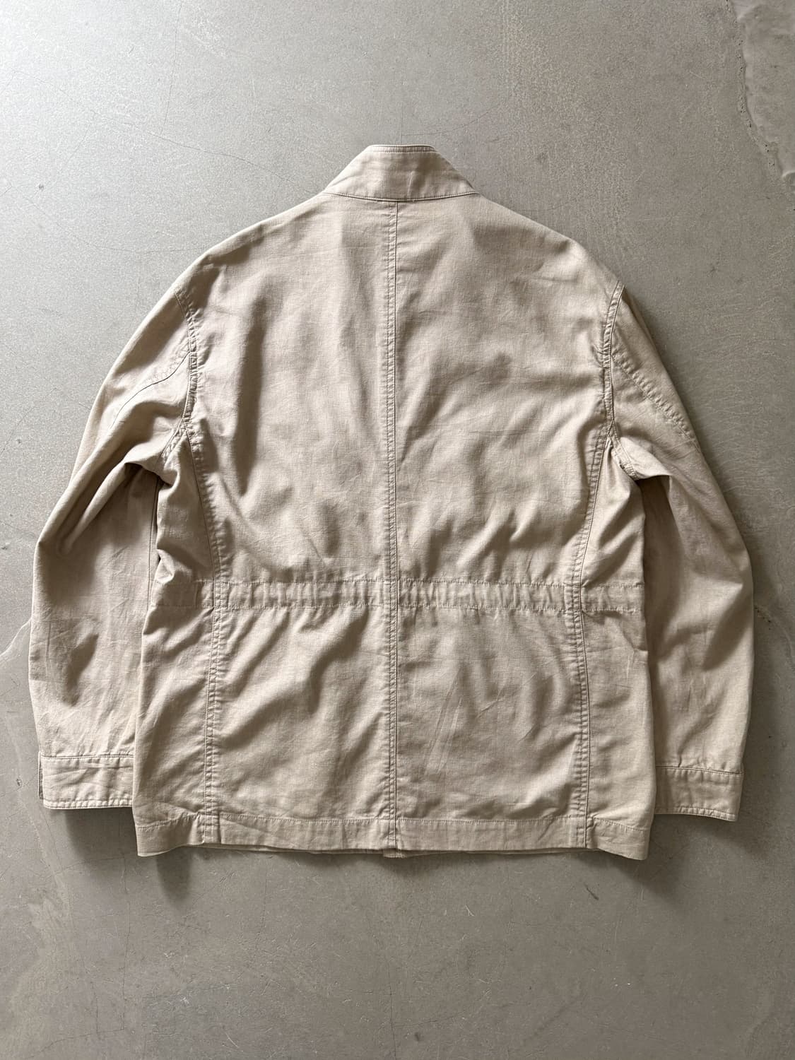 Person's Flip Wear Linen Utility Jacket 상품이미지4