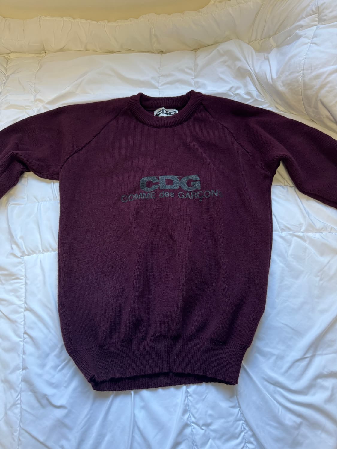 CDG 라운드넥 니트 상품이미지1