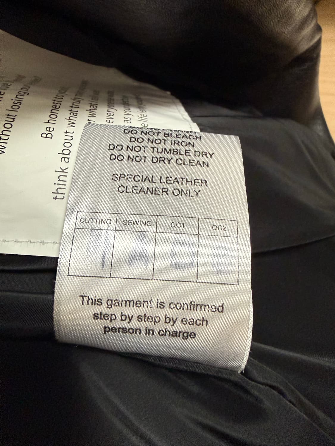 스페로네 양가죽 라이더 자켓 XL 상품이미지5