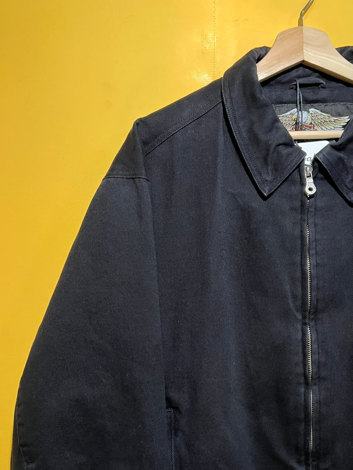 00s 할리데이비슨 코튼 헤비 트윌 캔버스 투웨이 빈티지 자켓 상품이미지5