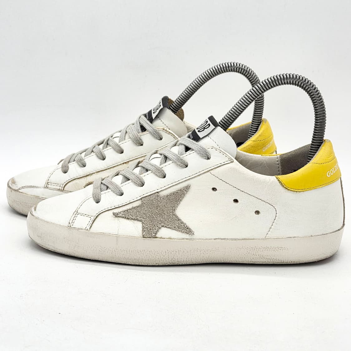  골든구스 우먼스 슈퍼스타 흰/노 (37)  상품이미지1