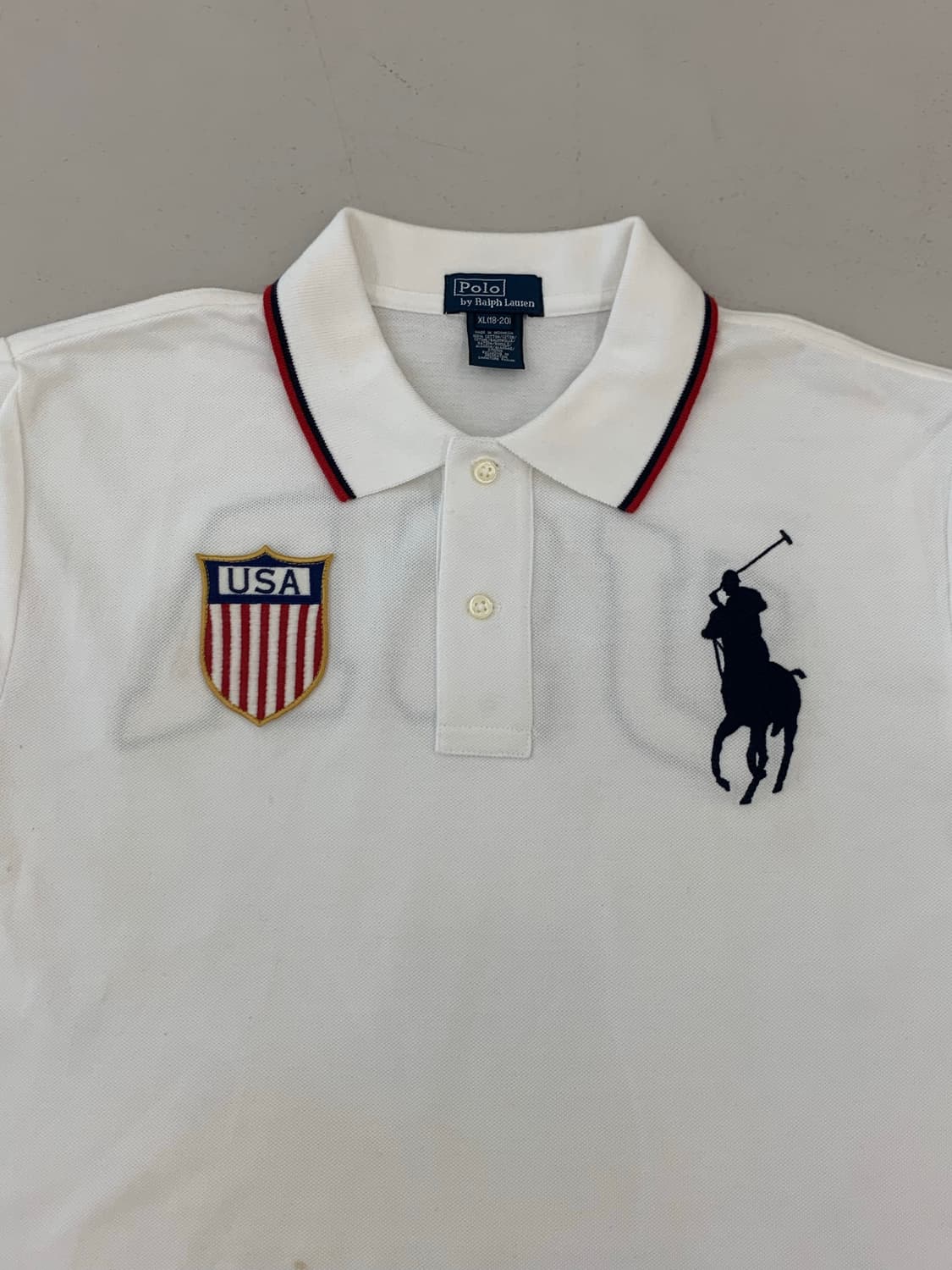 폴로 랄프로렌 보이즈 빅포니 USA 카라티 XL(18-20) 상품이미지2