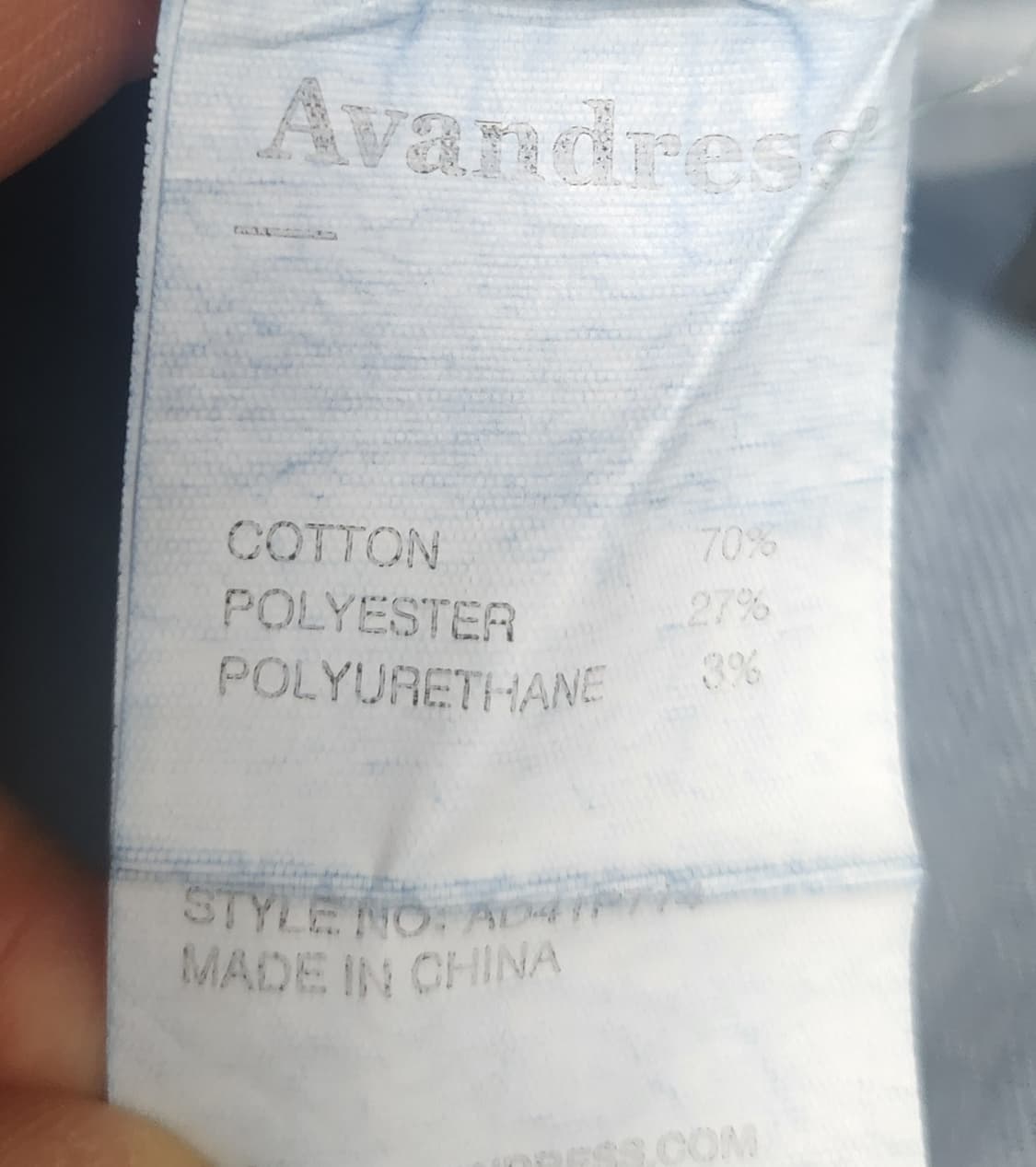 (새상품)AVAN 드레스 부츠컷 데님 팬츠 M (27-30) 상품이미지6