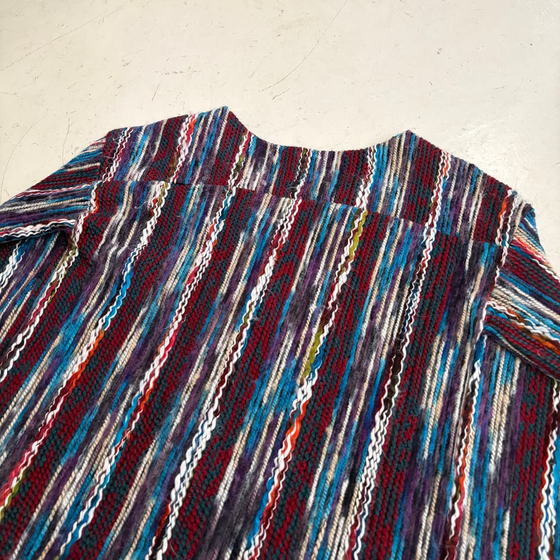 JPN 멀티컬러 빈티지 가디건 M 상품이미지7