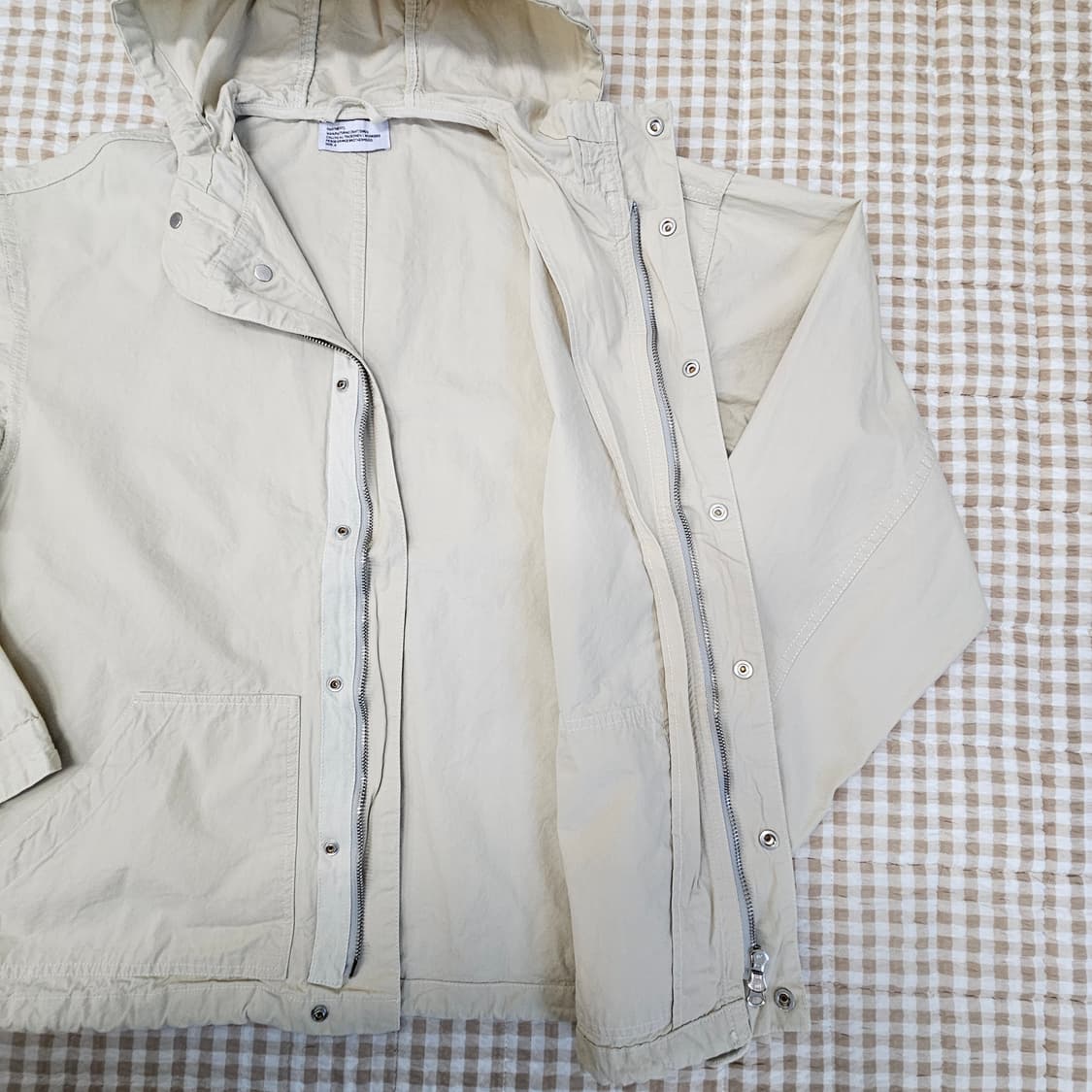 파르티멘토 얇은 면자켓 남자100 상품이미지10