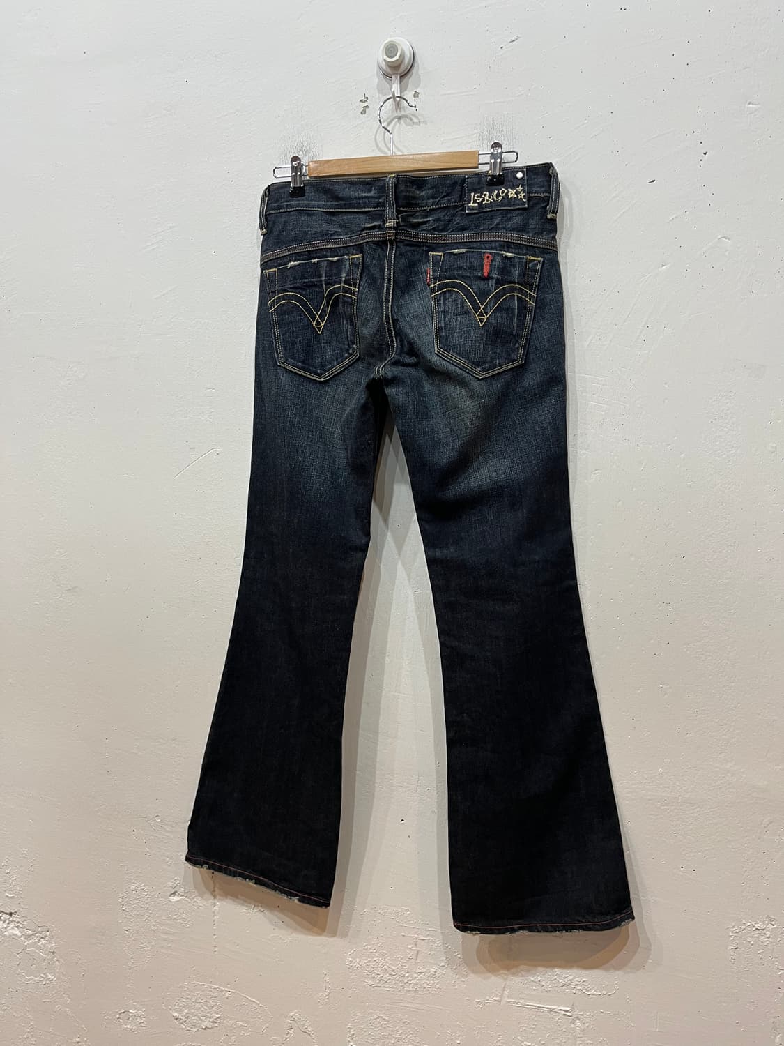 00s 리바이스 셀비지 로우라이즈 부츠컷 데님팬츠 Made in JPN 상품이미지2