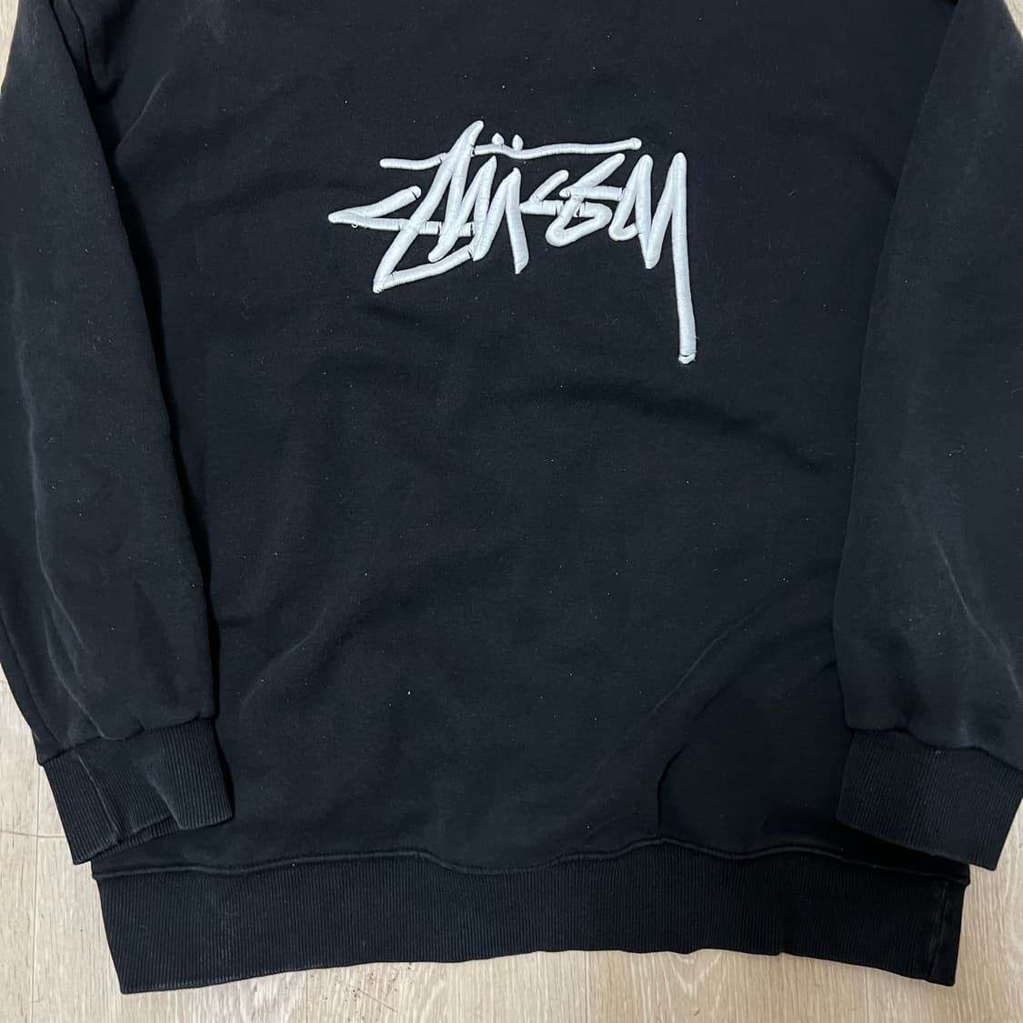 스투시 스탁 빅로고 맨투맨 L/100  상품이미지4