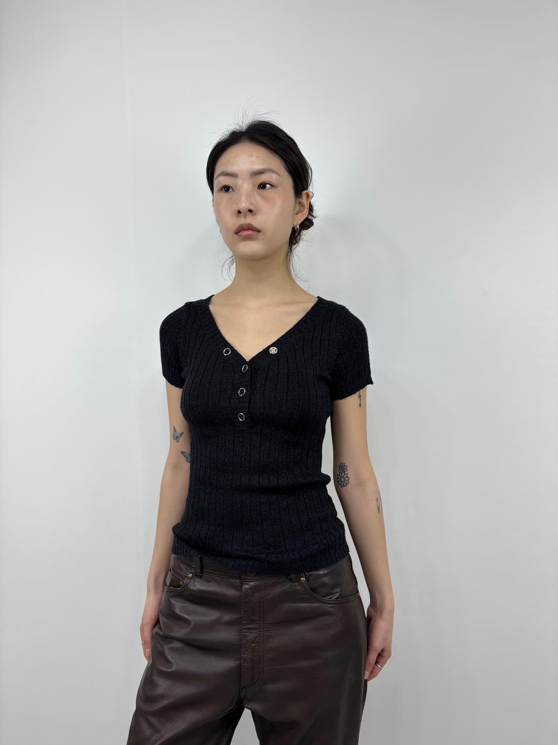 GLITTER CABLE KNIT 상품이미지1