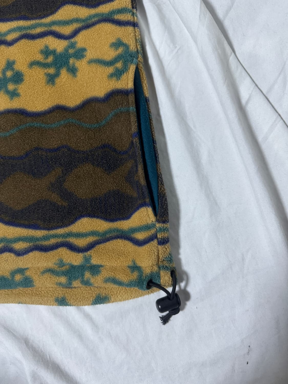 엘엘빈 개코 스냅 버튼 플리스 도마뱀 물고기  상품이미지4