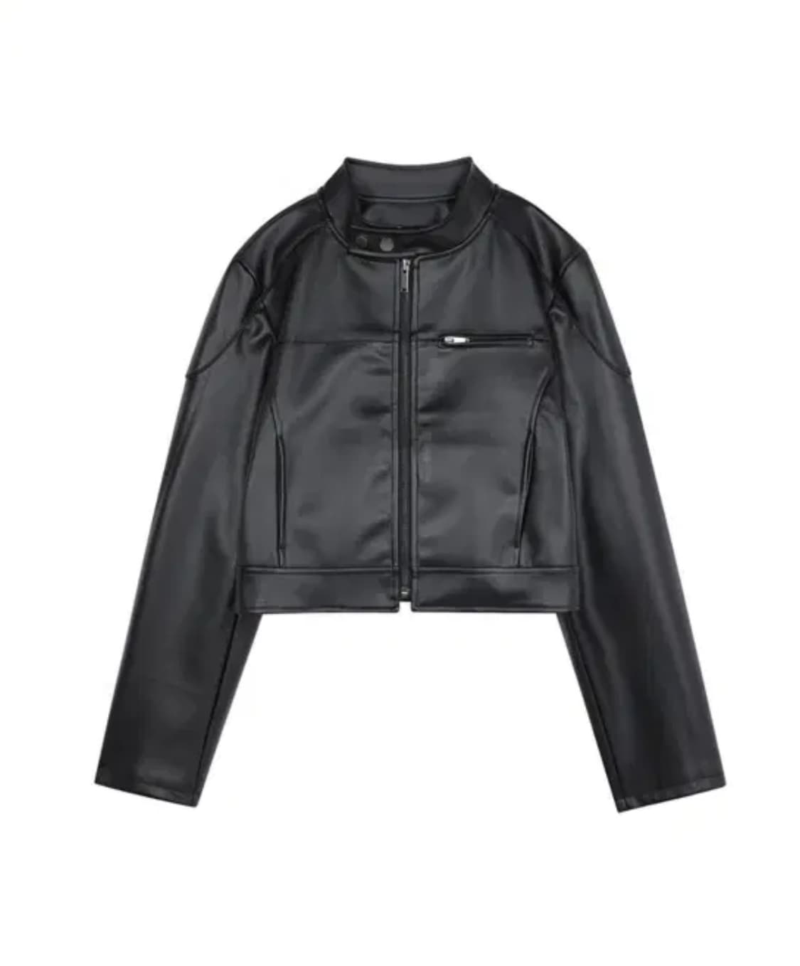 YOUHEE 유희 장원영 바이커 자켓 블랙 새상품 베이직 상품이미지1