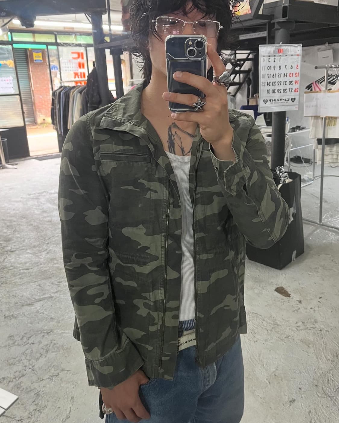 GAP woodland camo jacket 상품이미지1