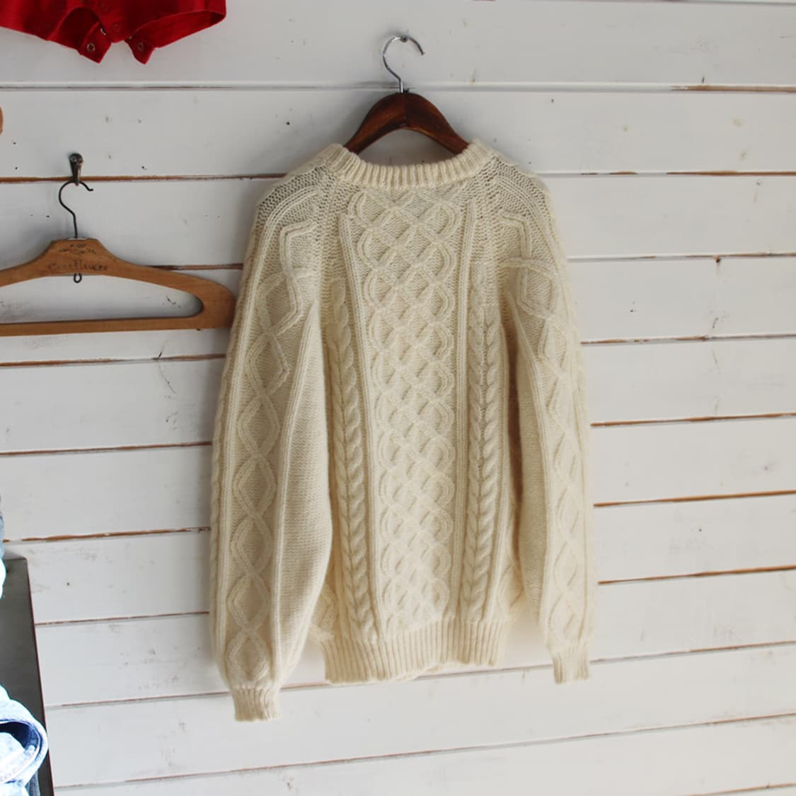 Ben Moda 헤비울 피셔맨 니트 (여성용 M) 상품이미지2