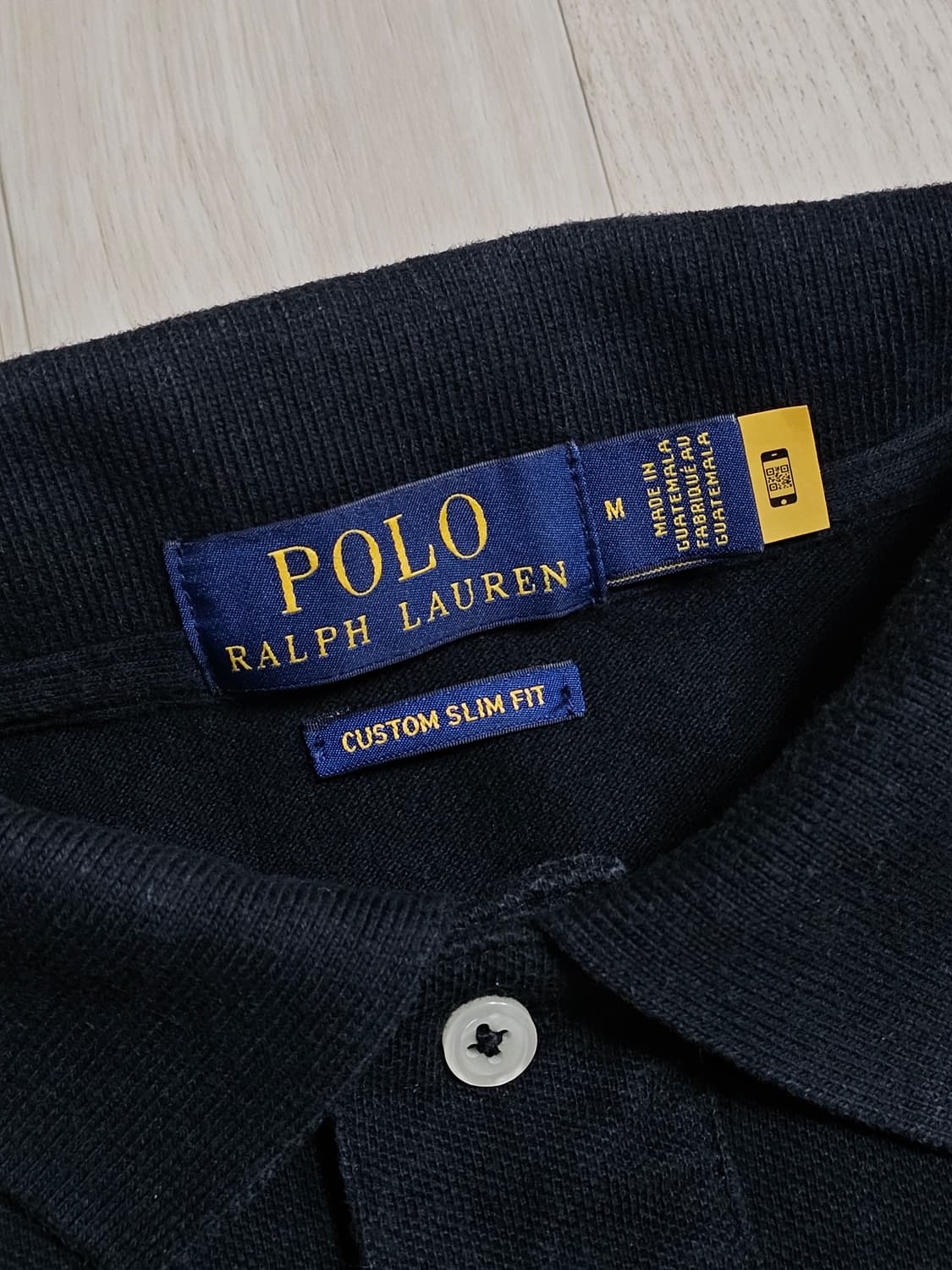 폴로 랄프로렌 남성 블랙 카라티 M 상품이미지4