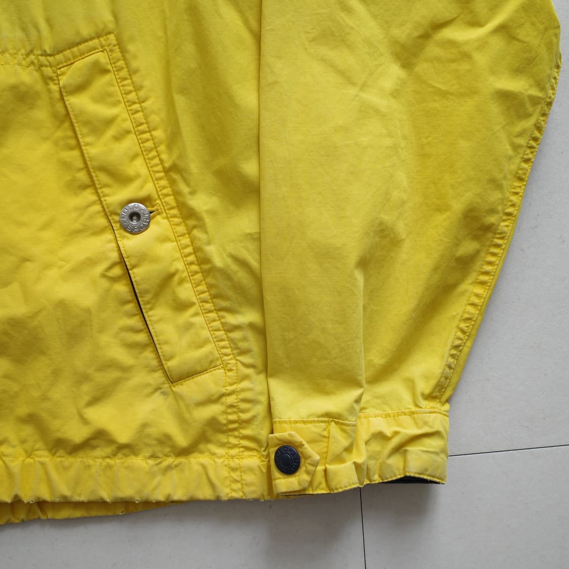90s 폴로 스포츠 빈티지 옐로우 세일링 요트 자켓 M 상품이미지7