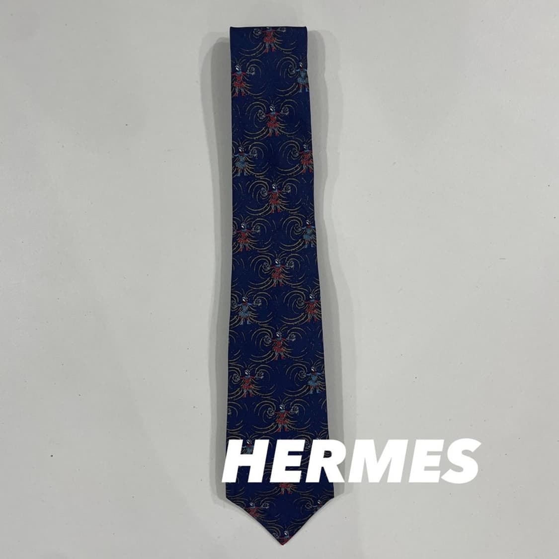 에르메스 패턴 넥타이 상품이미지1