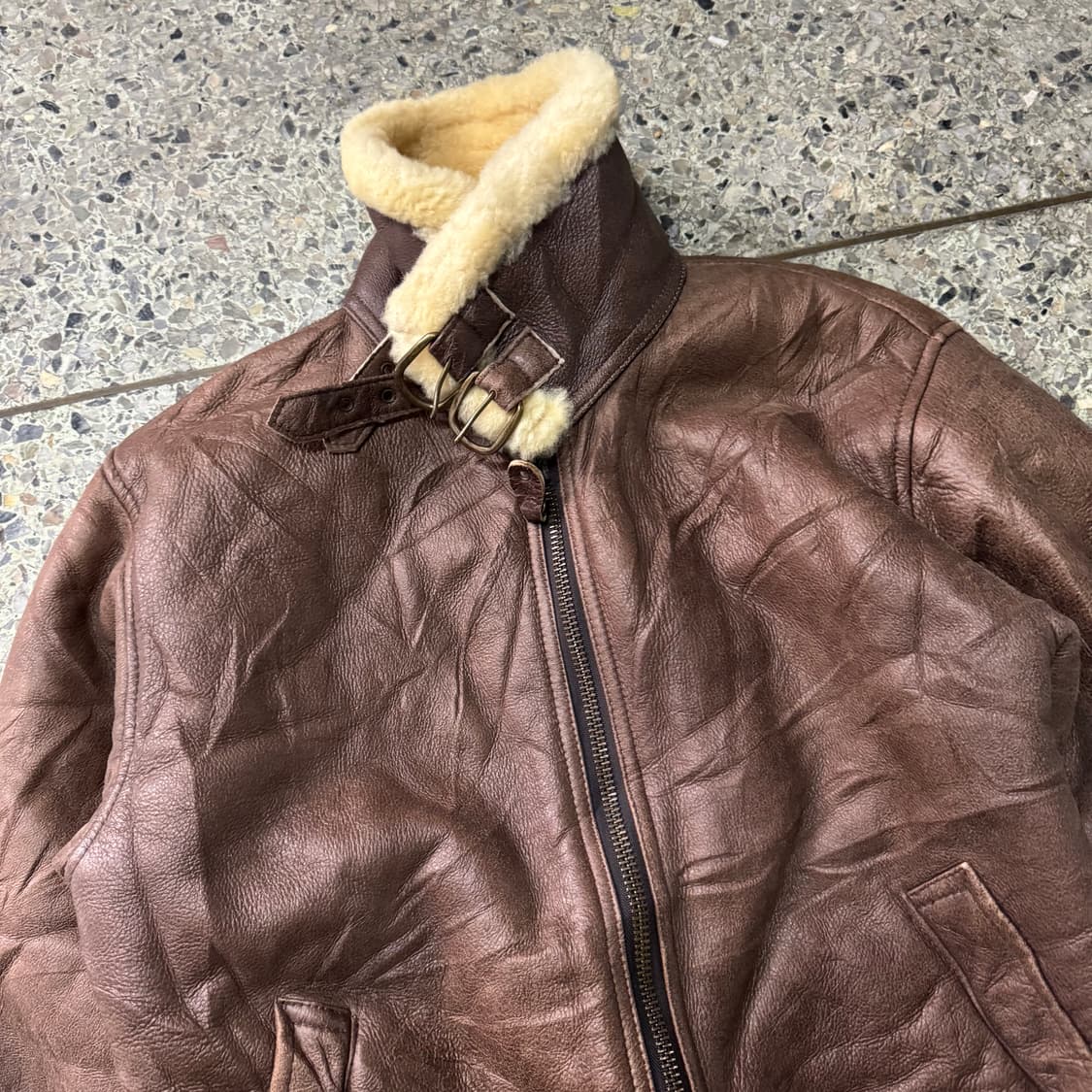 [L] Sawyer of Napa B3 무스탕 자켓 상품이미지6