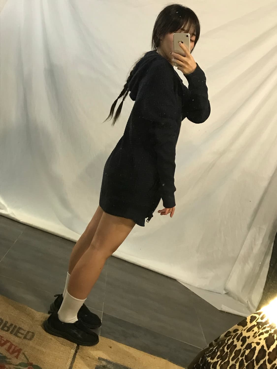 Diesel knit oversize hoodie zip-up 상품이미지5