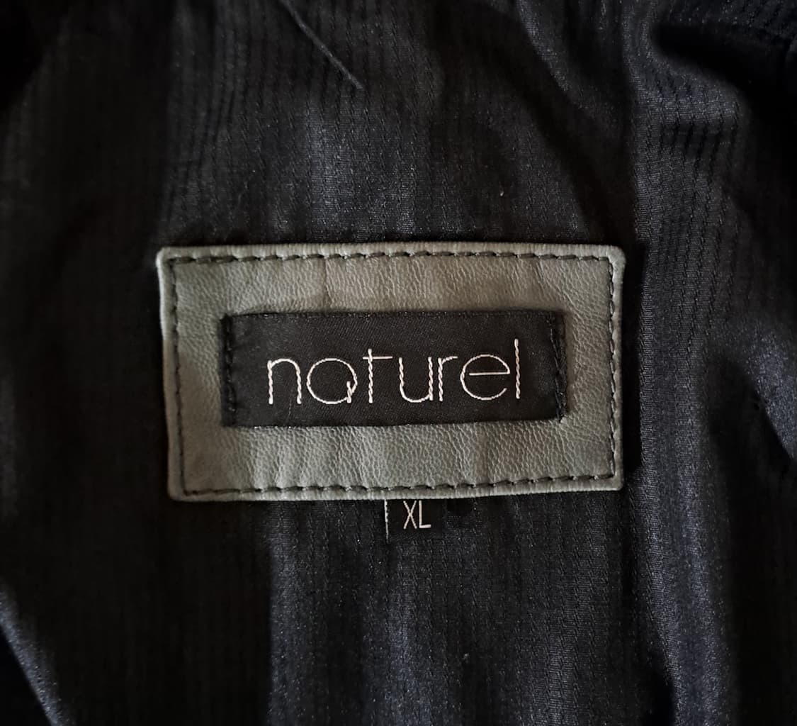 (택포) 내츄럴 메드 인 터키 오일워싱 양가죽 자켓 XL B423 상품이미지7