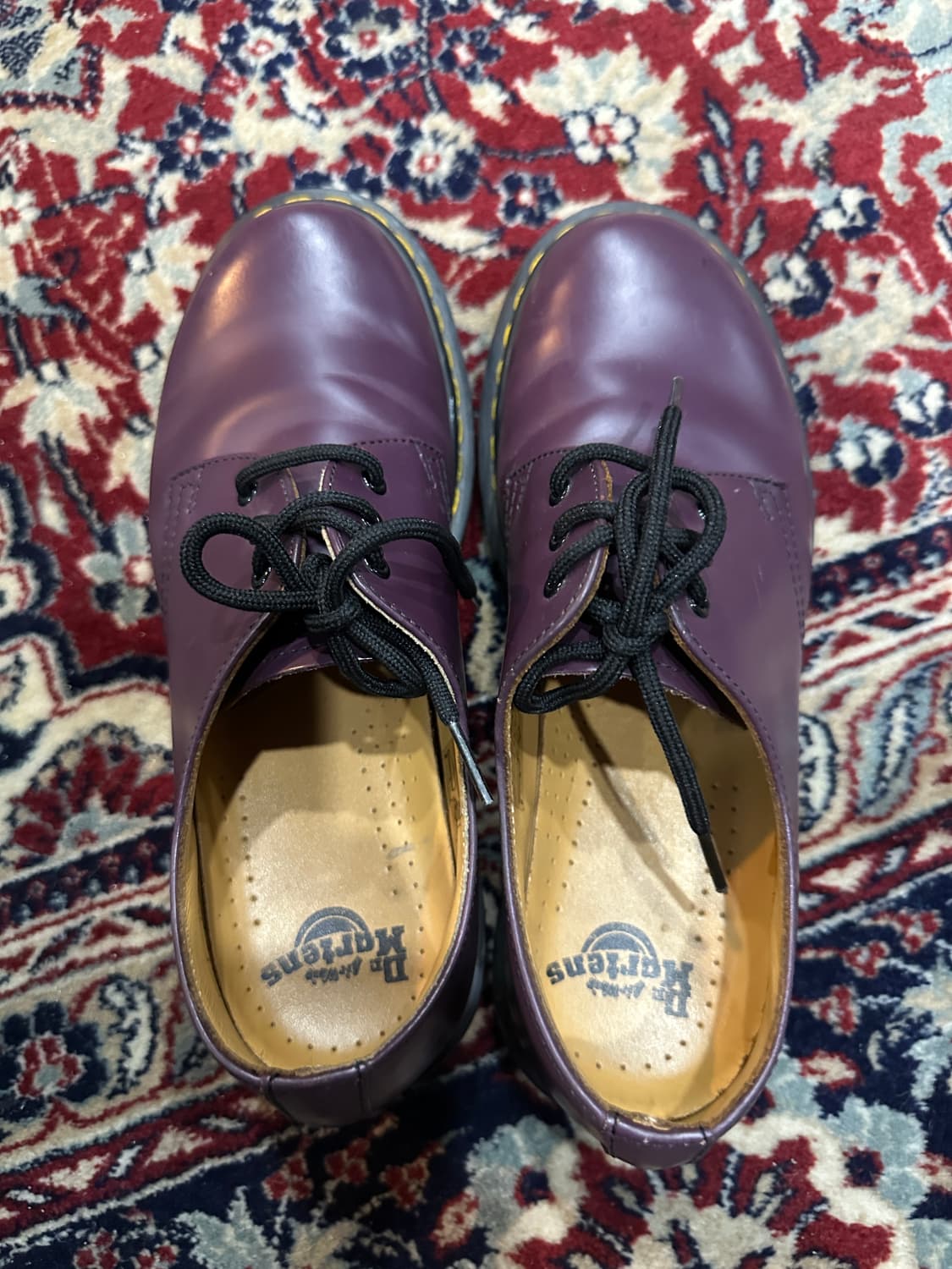 닥터마틴 3홀 퍼플 240 더비슈즈 상품이미지4