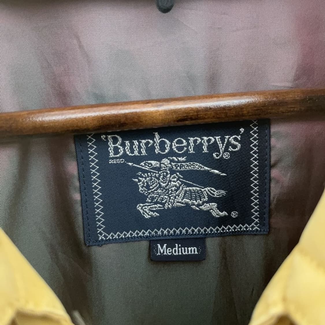 버버리 캐주얼 빈티지 스윙톱 롱 야상 워크 자켓 M C09544 상품이미지5