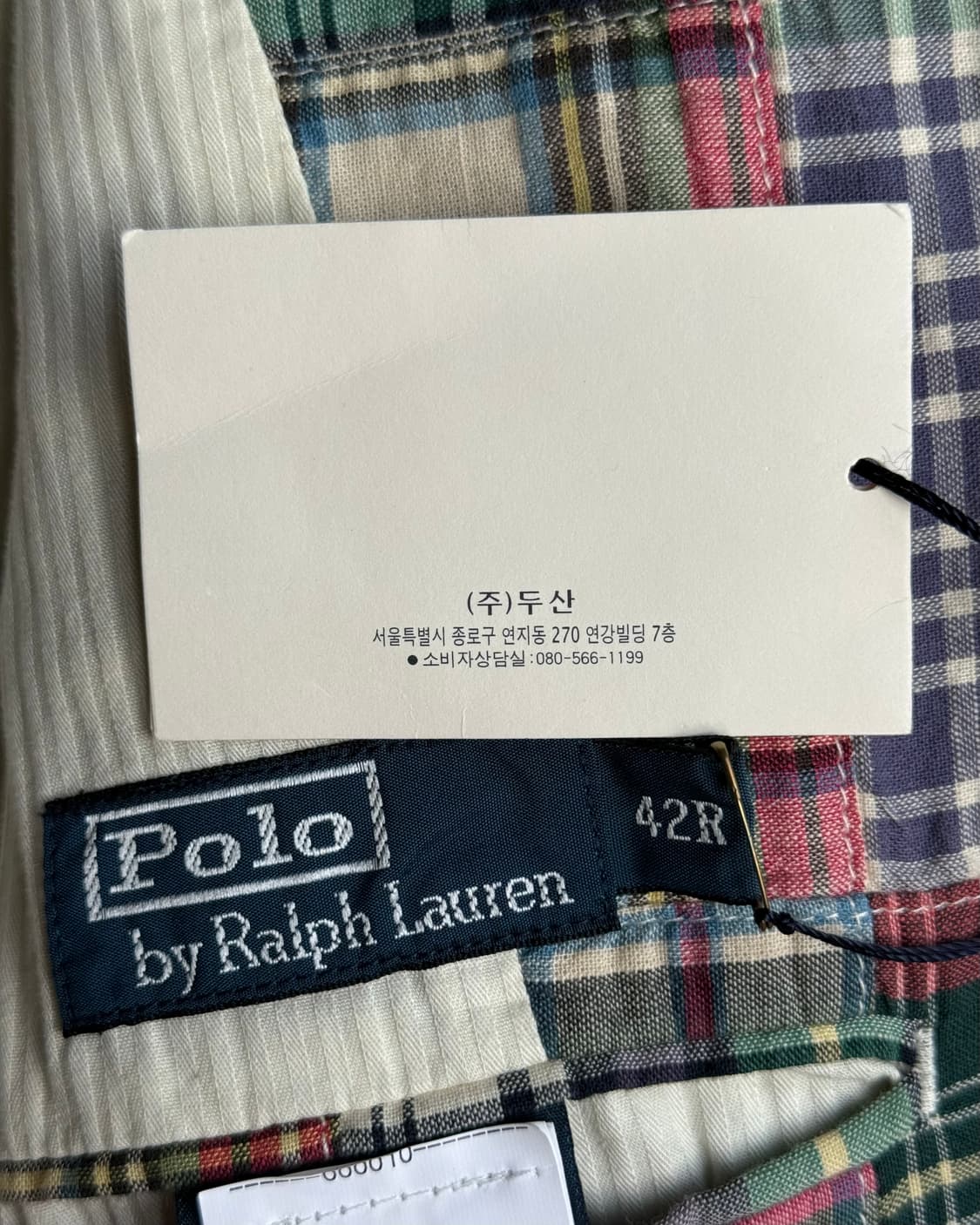 Polo Ralph Lauren madras check patchwork 상품이미지10
