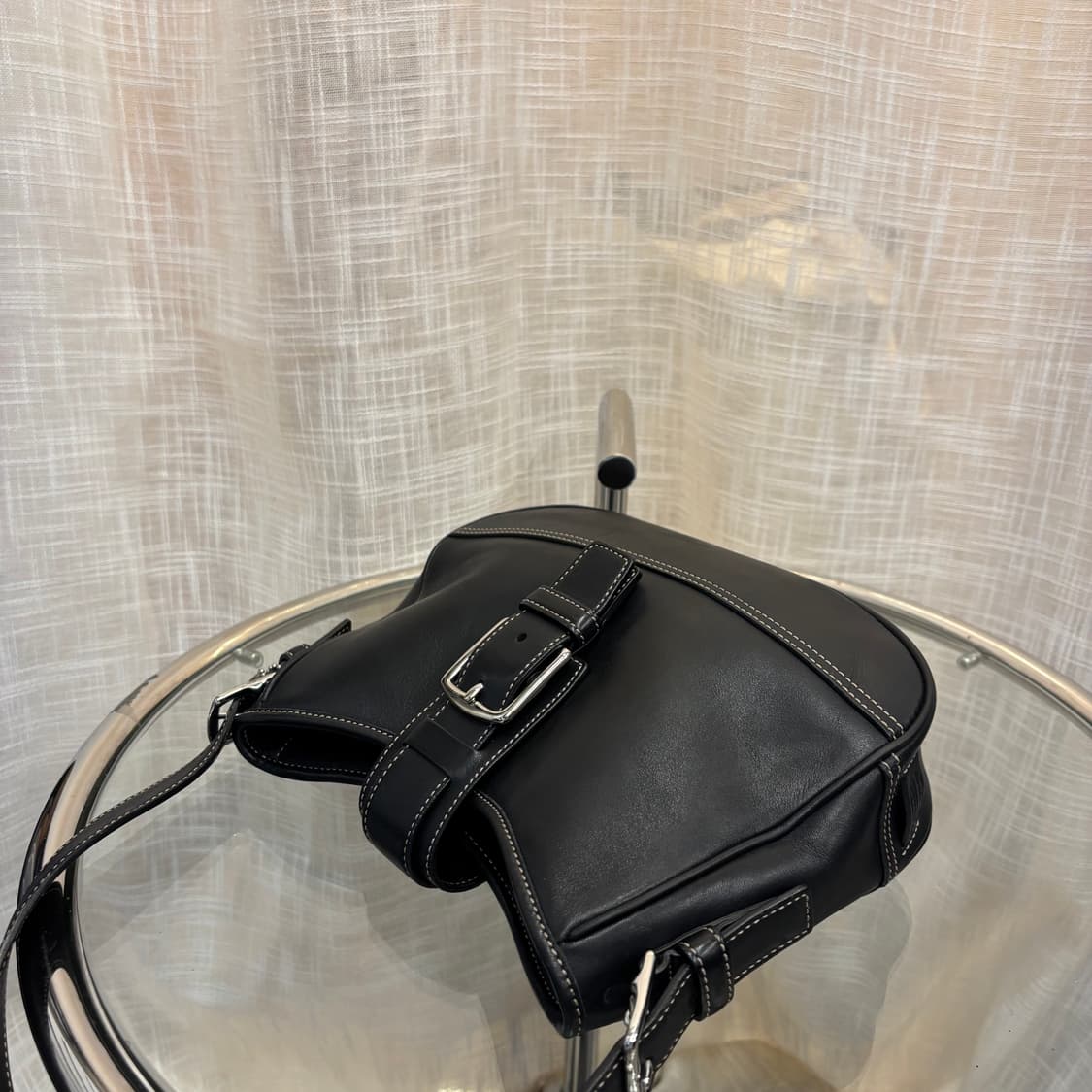 정품 코치 스티치 버클 숄더백     상품이미지6