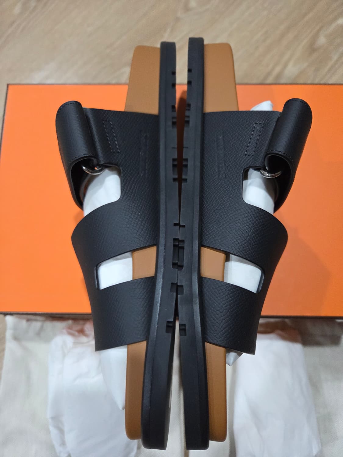 정품 에르메스 시프레 샌들 앱송&에뚜쁘(미사용신품) 상품이미지6