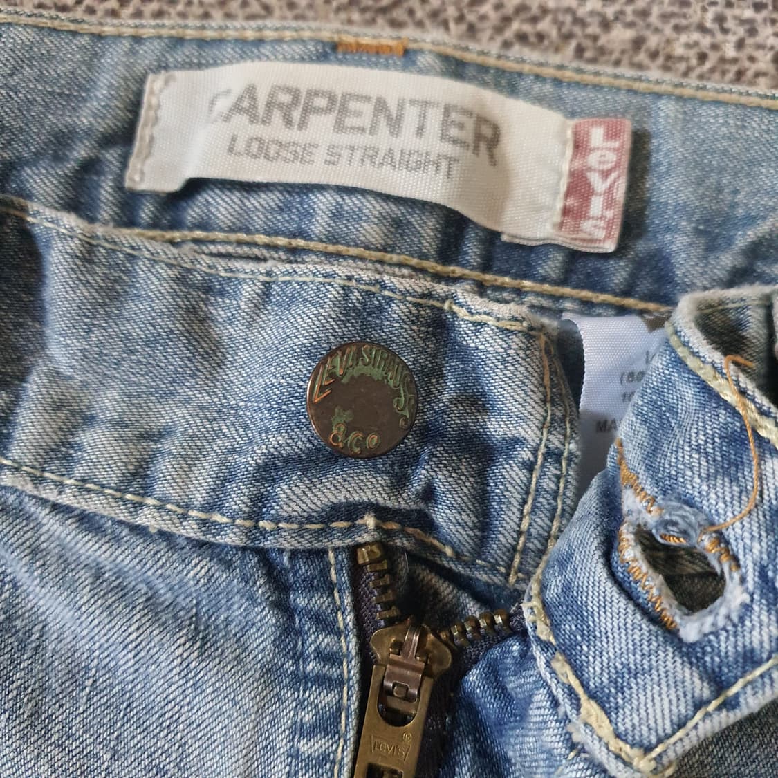 05s 리바이스 카펜터 빈티지 데님 팬츠 No.9 상품이미지4