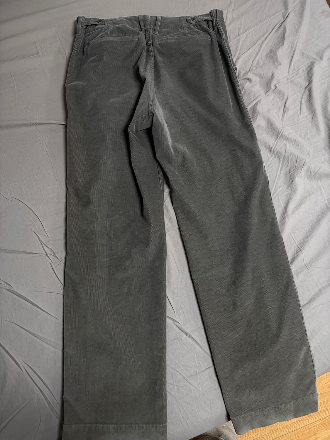 [4] 포터리 코듀로이 와이드팬츠 그레이 상품이미지3