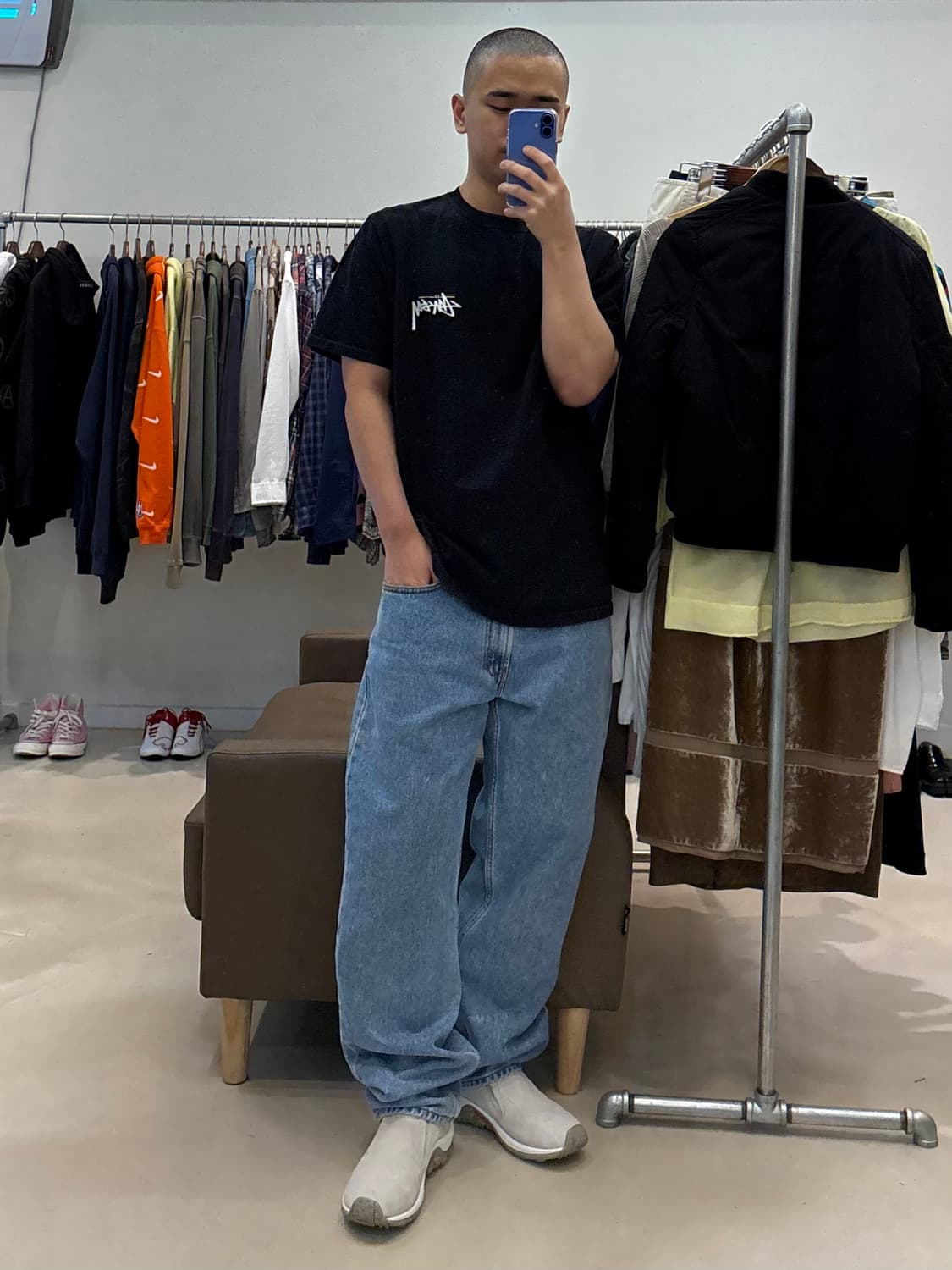 스투시 8볼 크랙 반팔 상품이미지8