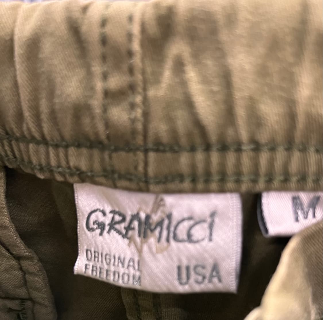 Gramicci 남성 올리브색 바지 M 상품이미지5