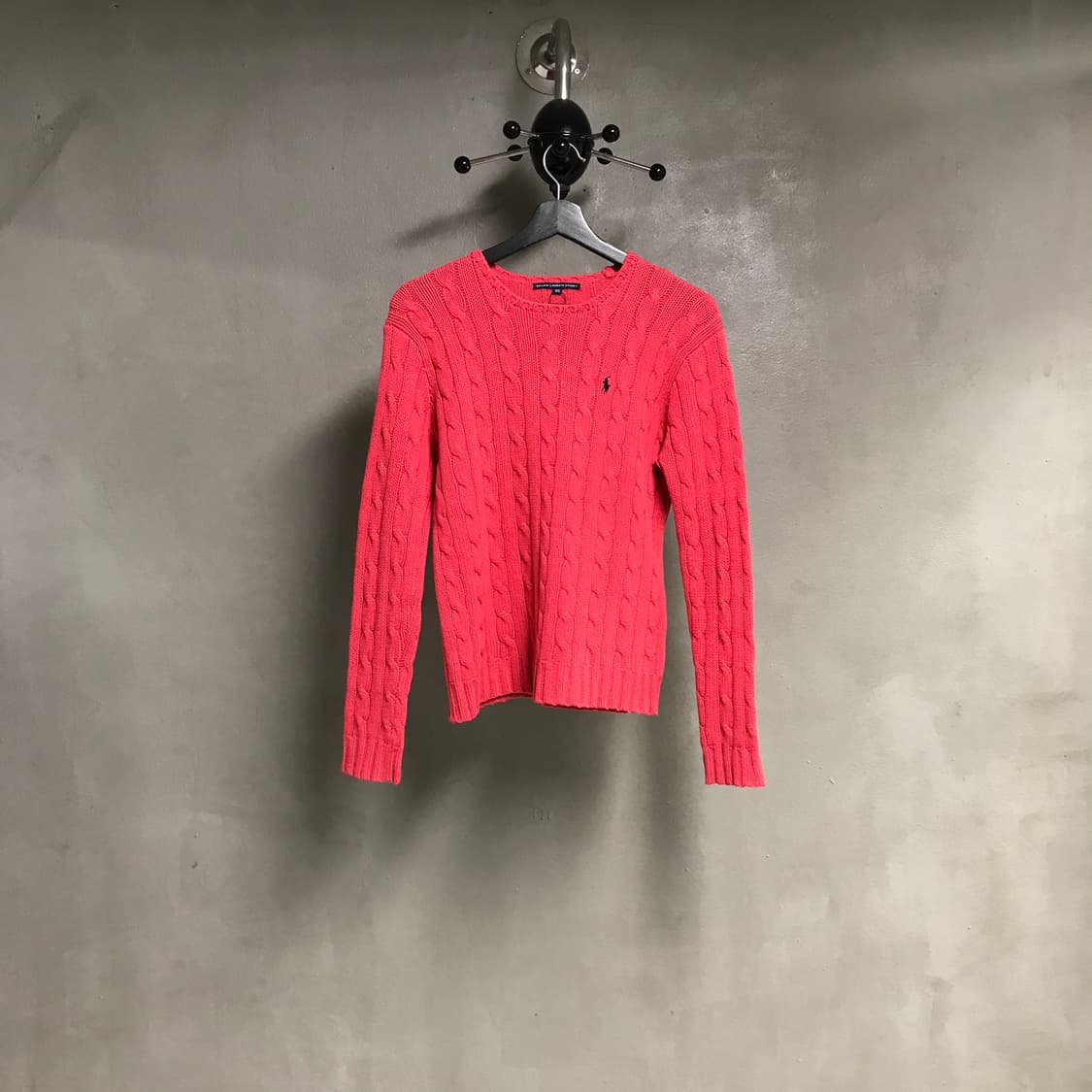 폴로 랄프로렌 케이블 니트 핑크 95(W) 상품이미지1