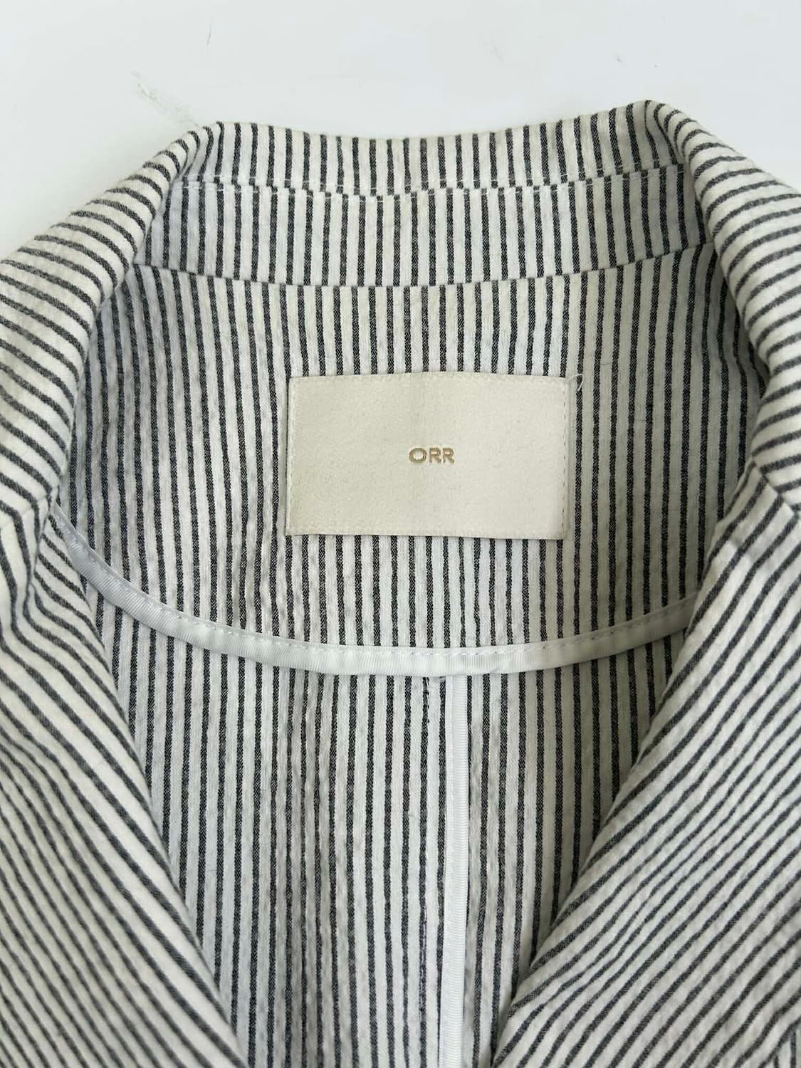 [S]ORR 오르 21년 신형 시어서커 3버튼 테일러드 블레이져 자켓 상품이미지3