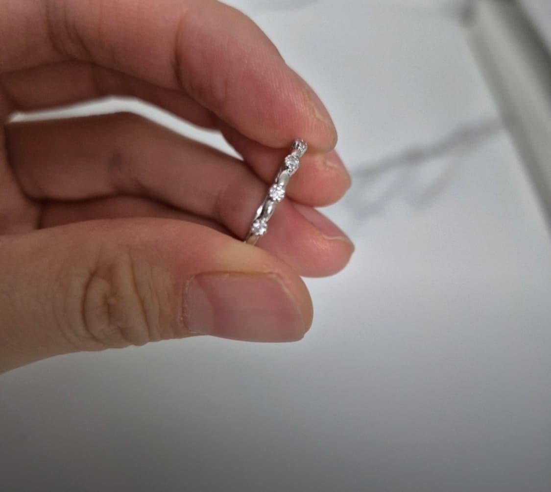 모이사나이트 반지 상품이미지3